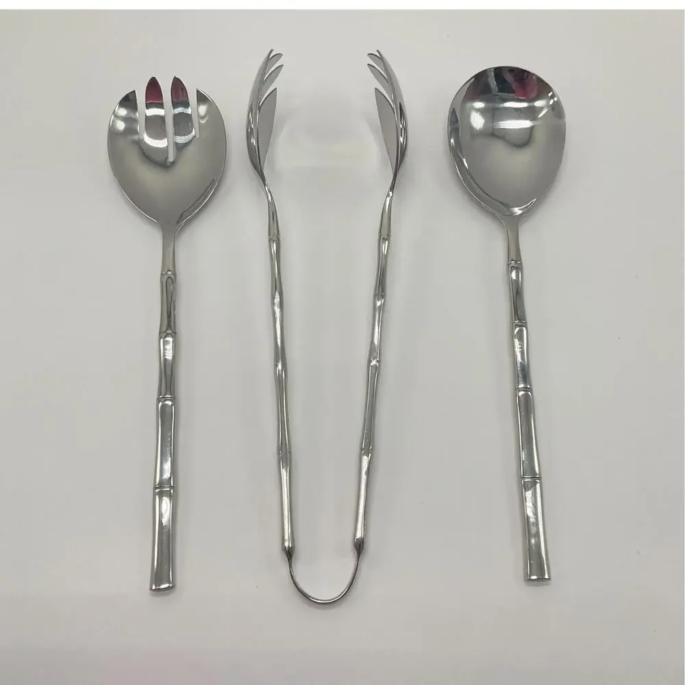 Lets Eat Stainless Steel Serving Utensil Set